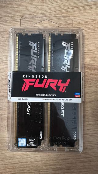 Kit memoria ram Kingston DDR5 32GB (2x16GB)