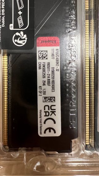 Kit memoria ram Kingston DDR5 32GB (2x16GB)