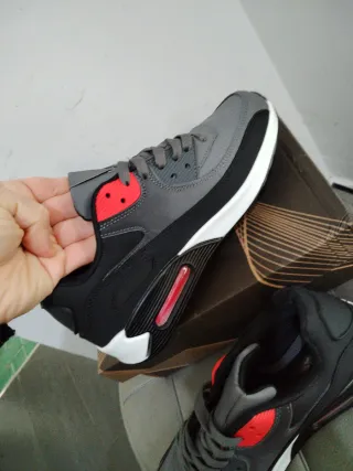 Scarpe da Ginnastica Grigio/Nero Tg 38