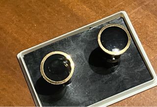 Gemelli Cassera oro e nero