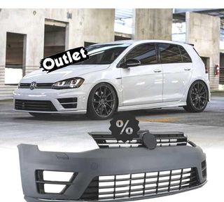 EV PARAGOLPES DELANTERO VOLKSWAGEN VW GOLF 7 12-17 LOOK R20