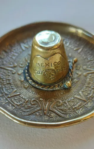Cenicero Vintage Sombrero Mexicano