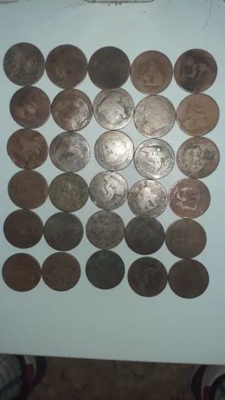 30 Monedas Antiguas Colección