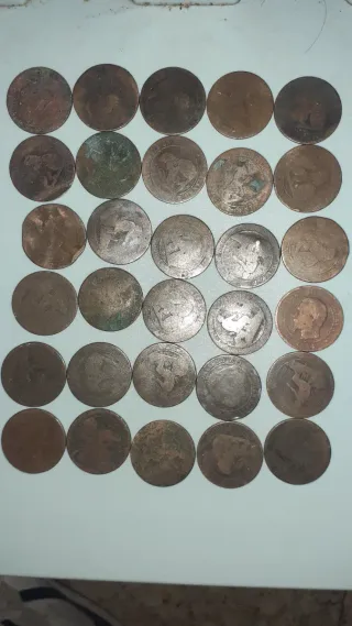 30 Monedas Antiguas Colección