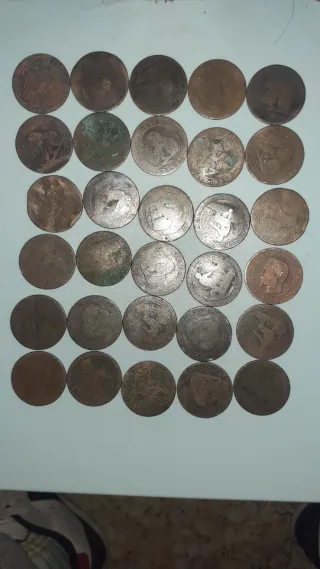 30 Monedas Antiguas Colección