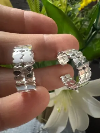 Pendientes Plata S925 Oso
