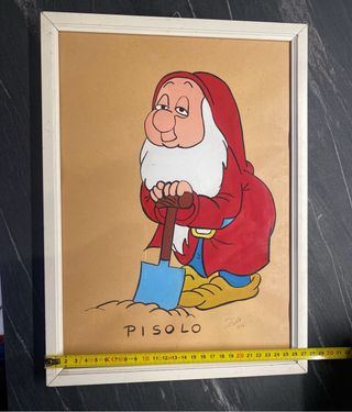 Quadro Vintage Disney Pisolo 1976