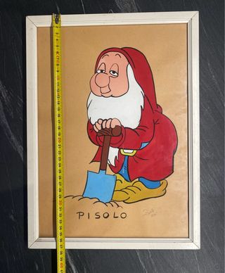 Quadro Vintage Disney Pisolo 1976