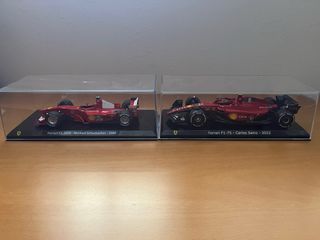 Colección 2 Ferraris F1 1:18
