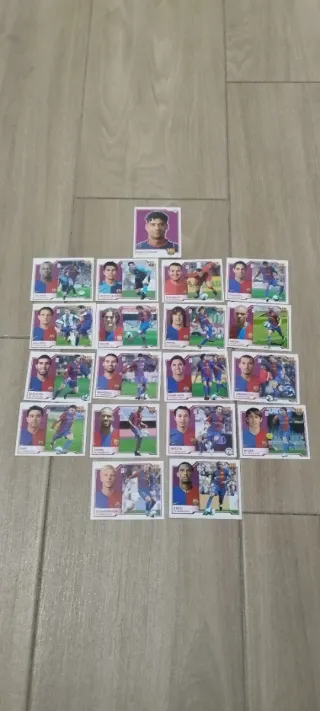 Lote Cromos Barcelona 07/08 Liga Este