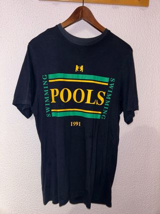 Camiseta Pull & Bear Azul oscuro