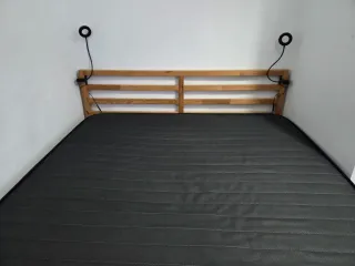 Cama BJÖRKSNÄS IKEA Madera