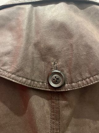 Chaqueta de cuero marrón