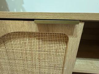 Mueble Bajo Madera y Caña 120cm