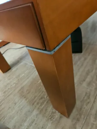 Mesa de centro madera y cristal