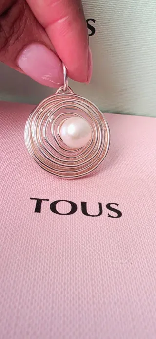 Colgante Tous Plata y Perla