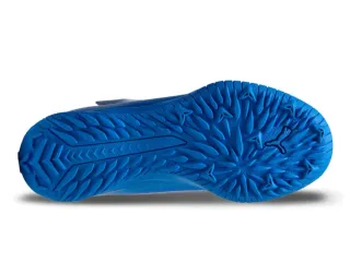 Botas de fútbol Puma niño azul/rojo