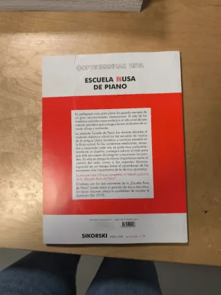 Escuela Rusa de Piano - Volumen I