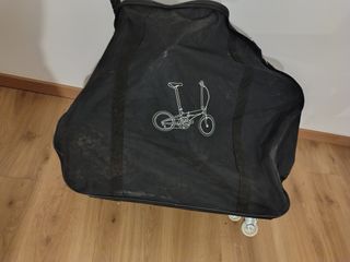 Bicicleta Plegable Monty F18 con Portabultos