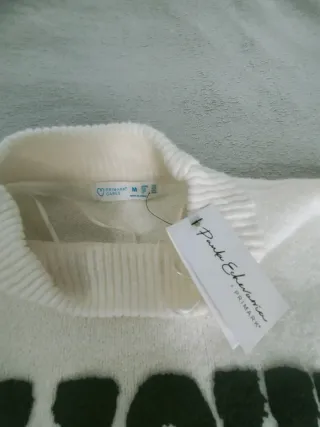 Jersey Paula Echevarría oversize blanco