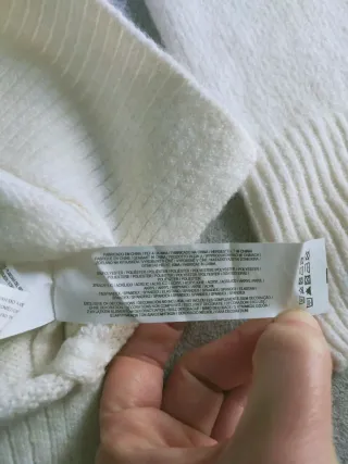 Jersey Paula Echevarría oversize blanco