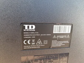 Televisor td sistema 50 pulgadas con leds fundidos