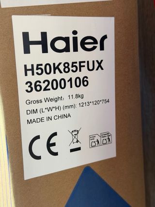 Haier UHD 50 K85 Series Google TV
