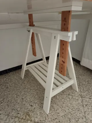 Mesa de cristal 1x2m