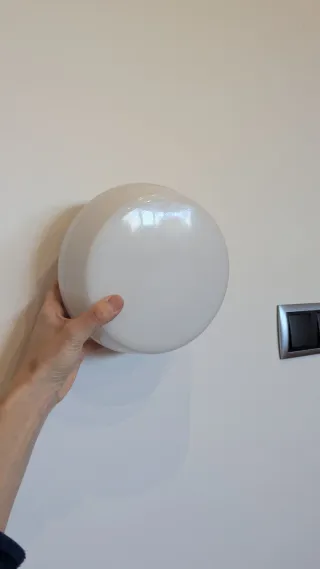 Lámpara Luz Redonda Blanca