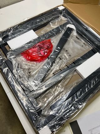 NUEVA!! Mesa alta bar madera y metal