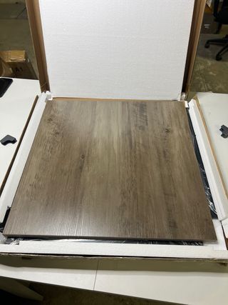 NUEVA!! Mesa alta bar madera y metal