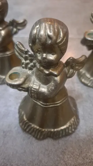 3 Candelabros Ángeles Años 50