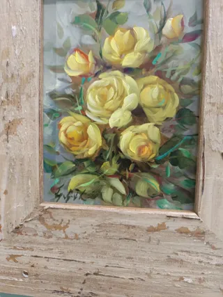 2 dipinti a olio su tavola