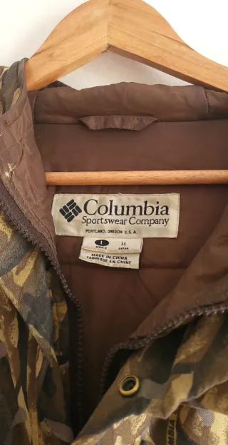 Chaqueta Columbia Camuflaje Retro