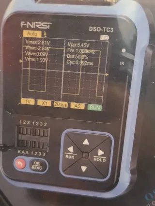 FNIRSI DSO-TC3 Oscilloscopio Digitale