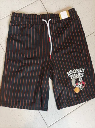 Bermuda Looney Tunes Talla S Rayas