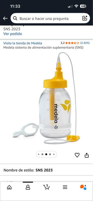 Medela Sistema de suplementación para lactancia