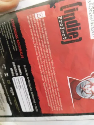 DVD 28 Semanas Después Terror