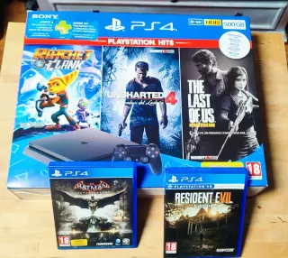 PS4 (PlayStation 4) 500GB + 2 Juegos