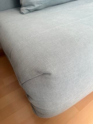 Sofá cama 1 plaza verde agua