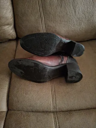 Botines de piel marrones