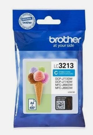 CARTUCCIA INCHIOSTRO CIANO ORIGINALE BROTHER nuova