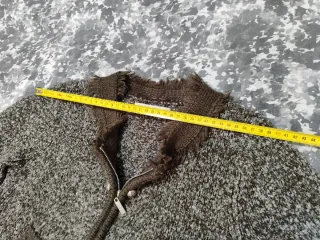 Chaqueta de punto con cremallera