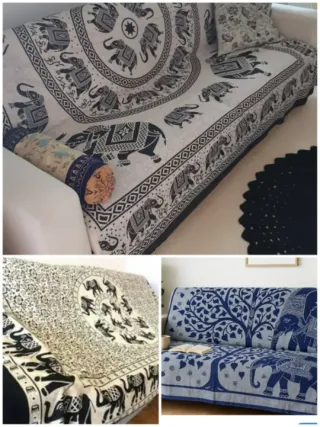 COLCHAS Y TELAS ARTESANALES MULTIUSOS ‼️