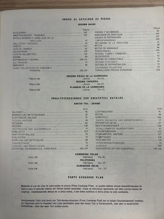 Catalogo recambios ford consul