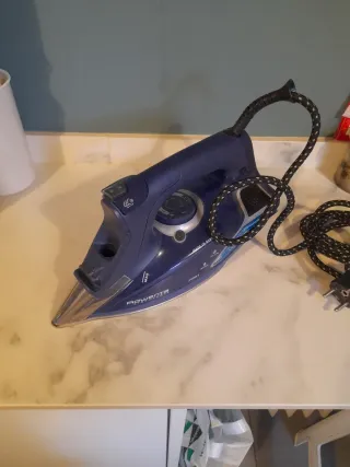 Plancha de vapor Rowenta azul