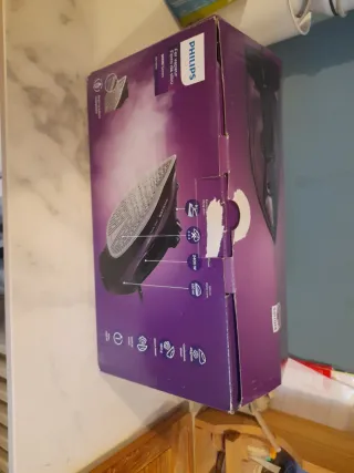 Plancha de vapor Rowenta azul