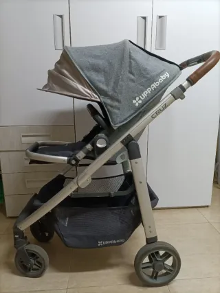 Cochecito UPPAbaby Cruz. Capazo + Silla + Plástico