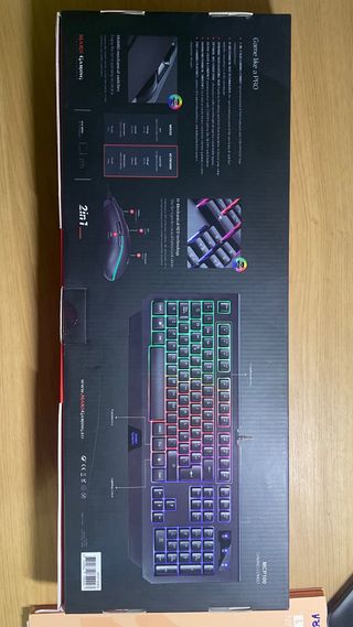 Pack Teclado y Ratón Gaming Mars Gaming MCP100