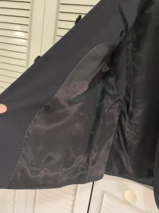 Traje chaqueta y pantalón azul marino de hombre